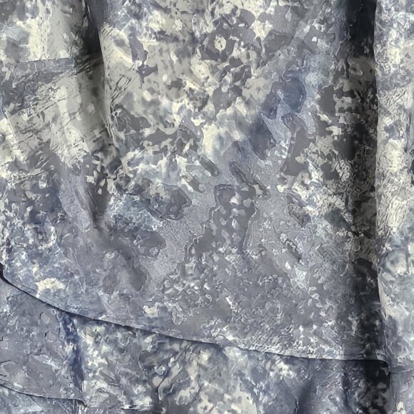 Alex Evenings Printed Asymmetrical Blouse - Picture 3 of 7